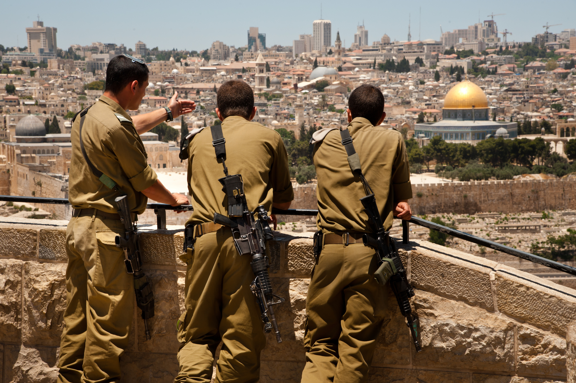 Israelische Soldaten in Ost-Jerusalem